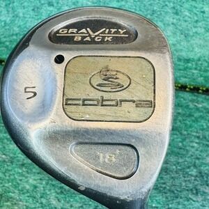 Vintage Cobra Gravity Back 5 18° Fairway Wood Mens RH Graphite Golf Club